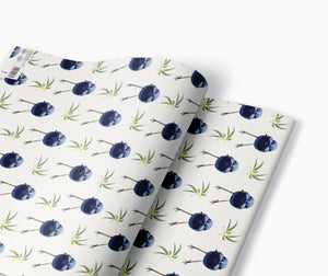 Wrapping paper, gift wrap, Australian gift wrap, Christmas gift wrap, Christmas wrapping paper, fairywren wrapping paper, recycled wrapping paper, Australian animals 